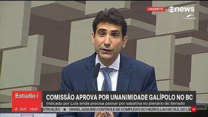 Comissão aprova Galípolo por unanimidade para presidir BC e envia nome a plenário