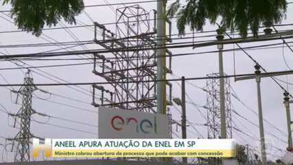 Aneel abre apuração que pode terminar com quebra de contrato com a Enel em SP