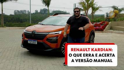 Renault Kardian: o que erra e acerta a versão manual