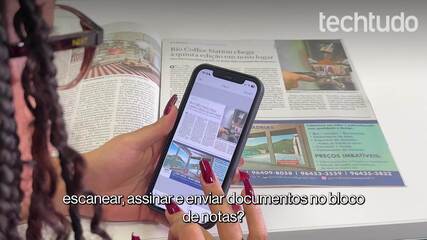 Truque do iPhone permite escanear documentos e fotos; aprenda agora