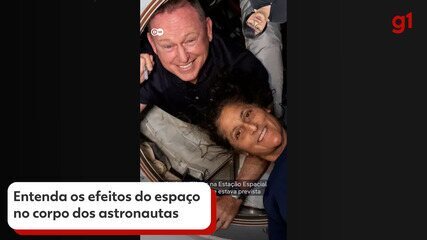 Entenda os efeitos do espaço no corpo dos astronautas