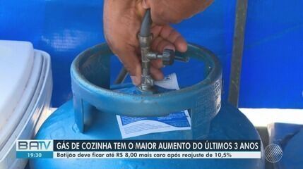 Gás de cozinha fica 10,5% mais caro a partir desta sexta-feira