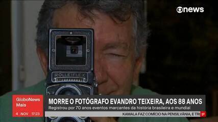 Morre o fotógrafo Evandro Teixeira, aos 88 anos