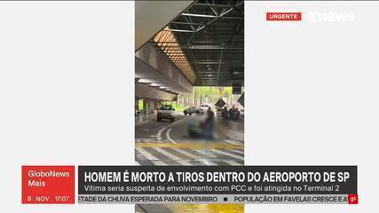 Homem é morto a tiros no aeroporto de Guarulhos