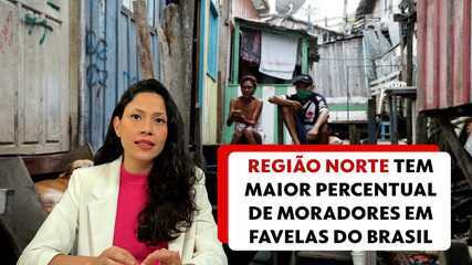 População que vive em favelas cresce e chega a 8,1%, mostra Censo; no Norte, são 19%