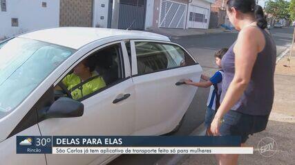 Aplicativo de transporte feito só para mulheres começa a funcionar em São Carlos