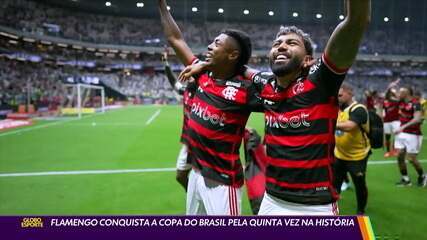 Flamengo conquista a Copa do Brasil pela quinta vez na história