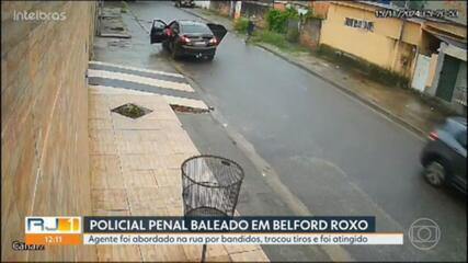 Policial penal reage a tentativa de assalto em Belford Roxo