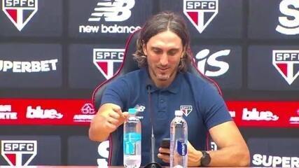 Veja a entrevista coletiva de Luis Zubeldía após a partida entre São Paulo x Atlético-MG