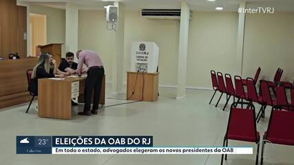 Eleições da OAB em todo estado do Rio