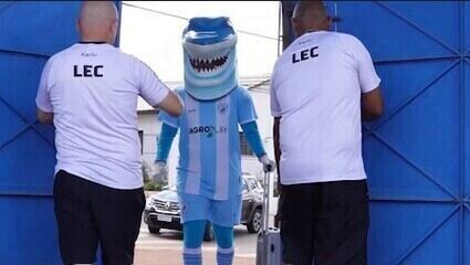 Ao som de Roberto Carlos, Londrina usa mascote para marcar retorno ao estádio VGD