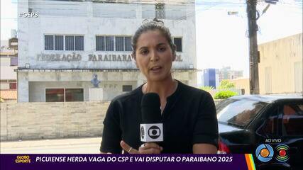 Picuiense herda vaga do CSP e vai disputar o Campeonato Paraibano 2025