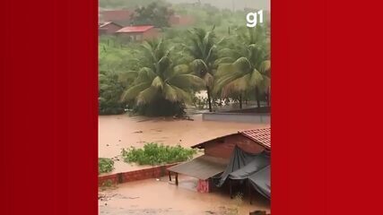 Forte chuva atinge Salinas