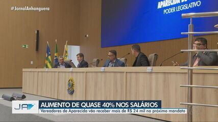 Vereadores de Aparecida de Goiânia derrubam veto e aprovam aumento de 37% nos salários