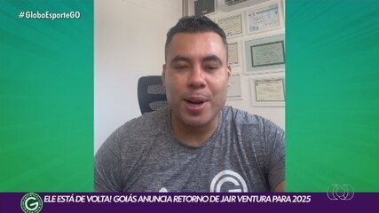 Goiás anuncia a contratação do técnico Jair Ventura