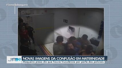 Vídeo mostra quando policial dá 'mata-leão' em maqueiro preso por desacato após confusão