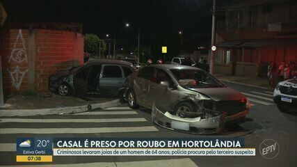 Casal é preso após roubar idoso em Hortolândia