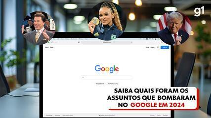 Silvio Santos, eleições e Rebeca Andrade: os assuntos que bombaram no Google em 2024