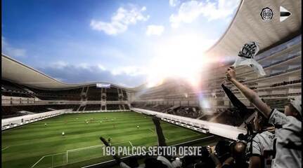 Novo estádio Osvaldo Domínguez Dibb, do Olímpia, sede da Copa do Mundo de 2030