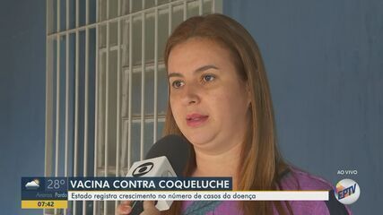 Estado registra crescimento no número de casos de coqueluche