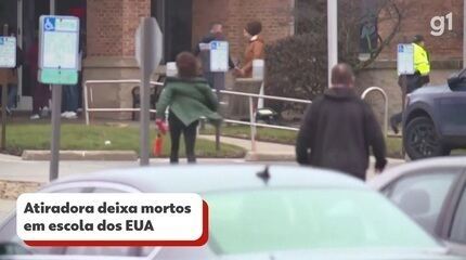 Atiradora deixa mortos e feridos em escola dos EUA