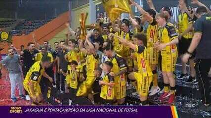 Jaraguá é campeão da Liga Nacional de Futsal