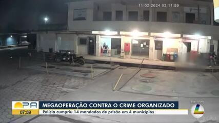 Operação combate crime organizado em 4 municípios do Pará