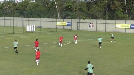 Os gols da vitória do Santa Cruz sobre o América-RN em jogo treino