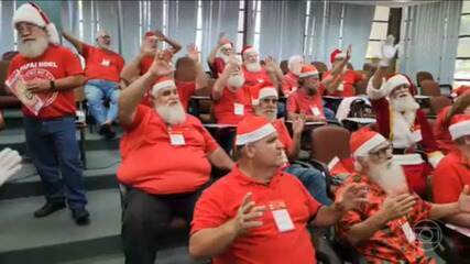 Muita gente não imagina o trabalho que é preparar um Papai Noel