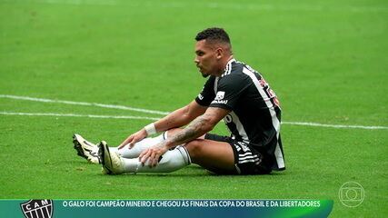 O Galo foi campeão mineiro e chegou às finais da Copa do Brasil e da Libertadores