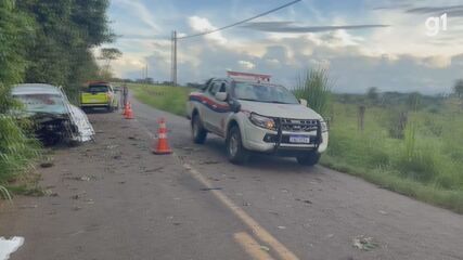 Motorista morre e mulher fica ferida após acidente em estrada vicinal de Mococa