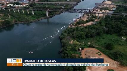 Chuva dificulta buscas por corpos que desapareceram em queda de ponte entre MA e TO