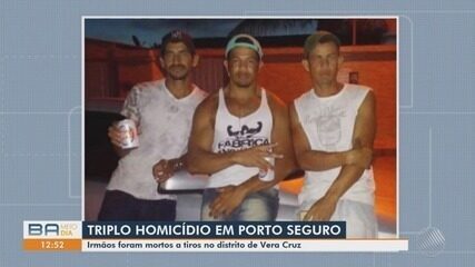 Três pessoas são mortas a tiros no extremo sul da Bahia