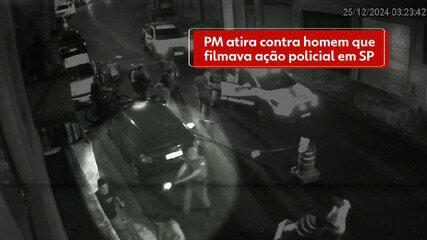 PM atira contra homem que filmava ação policial em SP