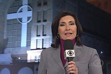 Reportagem de Fátima Bernardes sobre a fé e a devoção dos brasileiros à Nossa Senhora de Aparecida, durante a visita do Papa Bento XVI ao Brasil, Jornal Nacional, 11/05/2007.