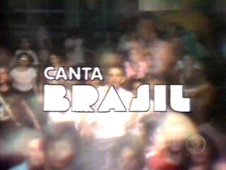 Abertura do programa Canta Brasil (1983).