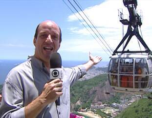 Depoimento exclusivo do repórter Marcos Uchoa sobre a série “Carnaval no Céu”, do Bom Dia Brasil.