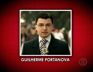 Primeiras notícias sobre o sequestro do repórter Guilherme Portanova e do auxiliar técnico Alexandre Calado, SPTV 1, 12/08/2006.