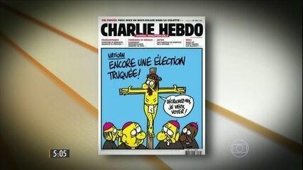 Jornal Charlie Hebdo sempre foi símbolo de crítica e irreverência. 'Hora 1', 08/01/2015