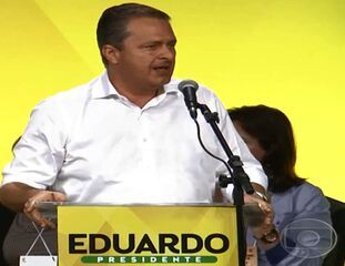 Oficialização da candidatura de Eduardo Campos às eleições presidenciais, Jornal Nacional, 28/06/2014.