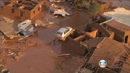 Reportagem de Ismar Madeira sobre rompimento da barragem no município de Mariana (Minas Gerais). Jornal Nacional, 05/11/2015. 