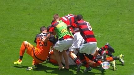 Patrick marca e o Flamengo é campeão da Copa SP de Futebol Júnior 2016