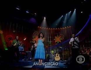 Na edição do Som Brasil em homenagem a Alceu Valença, Khrystal canta “Anunciação”. Programa exibido em 28/08/2009.