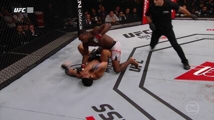 Derek Brunson vence Lyoto Machida com nocaute rápido pelo peso-médio do UFC São Paulo