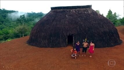 Antes da chegada dos europeus ao Brasil, índios já sabiam matemática. Jornal Nacional, 16/11/2017