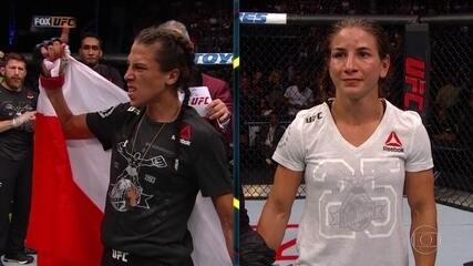 Joanna Jedrzejczyk vence Tecia Torres por decisão unânime no UFC Calgary