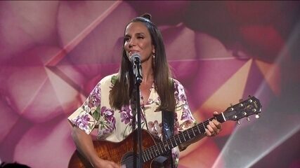 Ivete Sangalo celebra os 45 anos do ‘Fantástico’ cantando Gita, 05/08/2018.