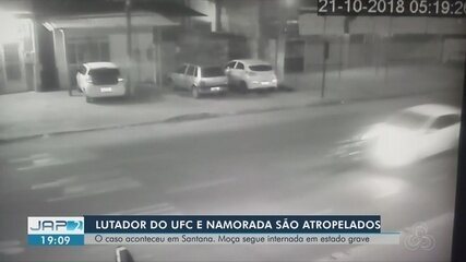 Segue internada e em estado grave namorada de lutador do UFC no AP após atropelamento