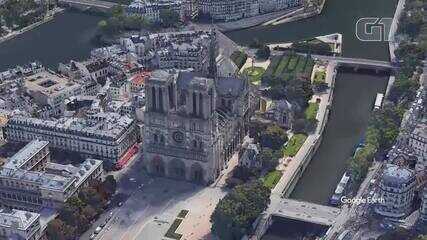 Animação mostra como era a catedral de Notre-Dame antes do incêndio