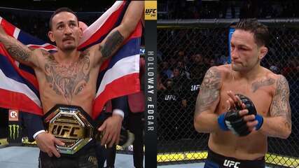 Max Holloway venceu Frankie Edgar por decisão unânime no UFC 240